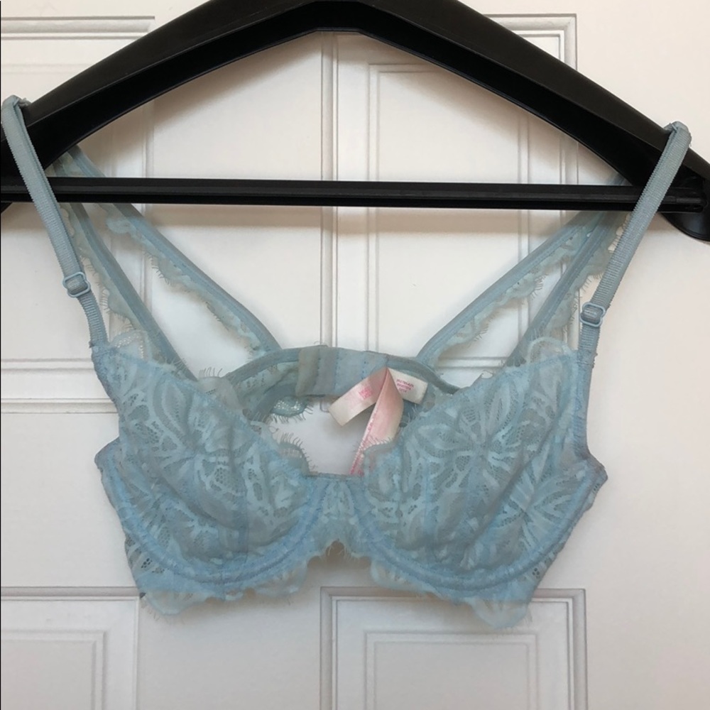 Unlined PINK bralette